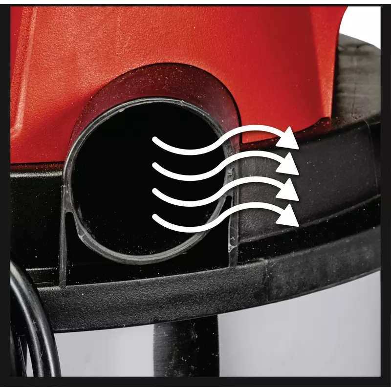Einhell TC-VC 1815 S Wet & Dry Vac Vacuum Cleaner 15 litre 1250W 240V | EINTCVC1815S