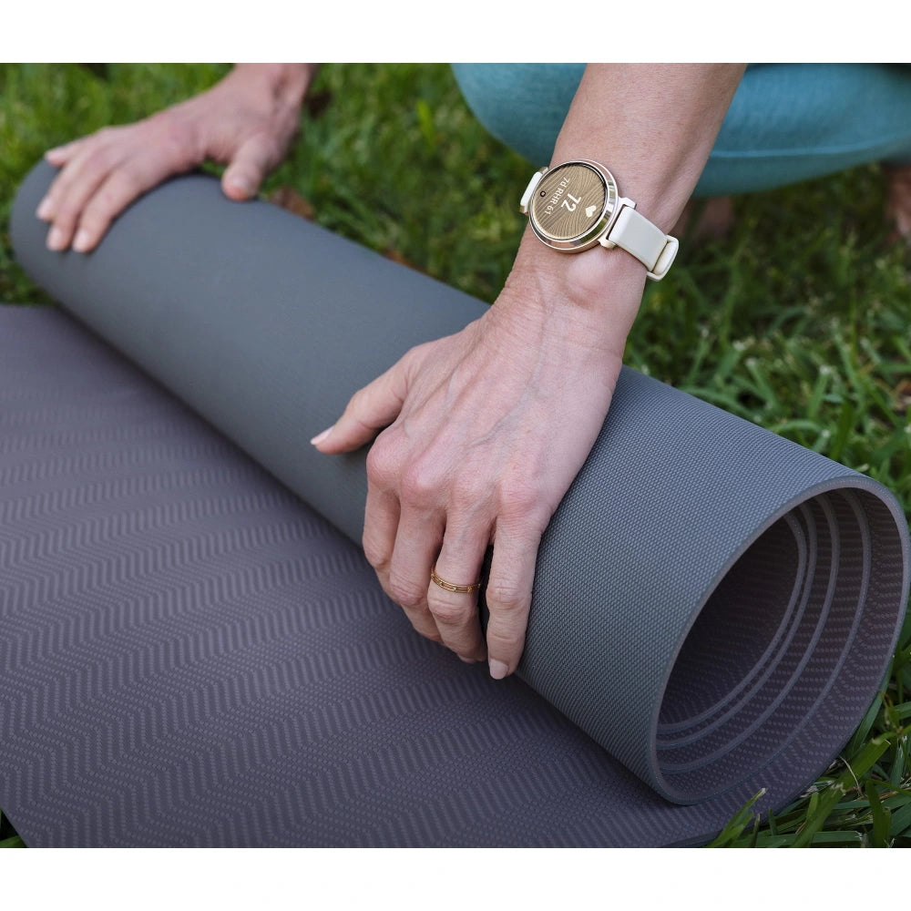 Garmin Lily 2 Sport Bluetooth Smart Watch - Cream Gold | 49-GAR-010-02839-00