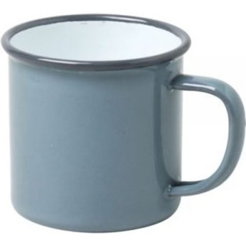 Falcon Enamel Mug 8cm -  Grey | EN0208G