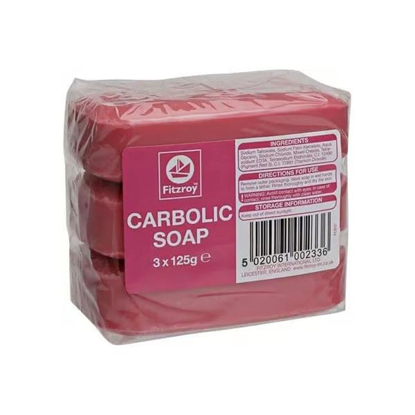 Fitzroy Red Carbolic Soap 3 Pack | CARB