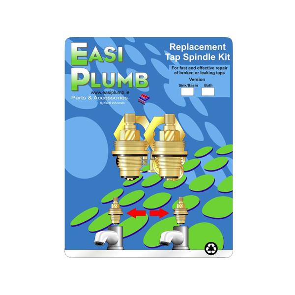 Easi Plumb 1/2" Traditional Tap Spindle Set | EP12RTS