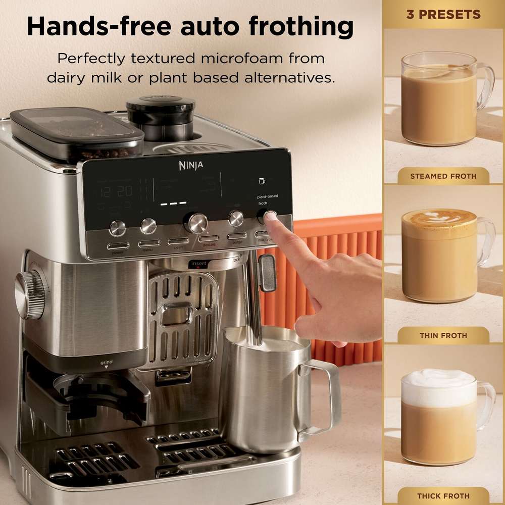 Ninja Luxe Café Mini Plus Espresso Coffee Machine | ES352UK