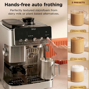 Ninja Luxe Café Mini Plus Espresso Coffee Machine | ES352UK