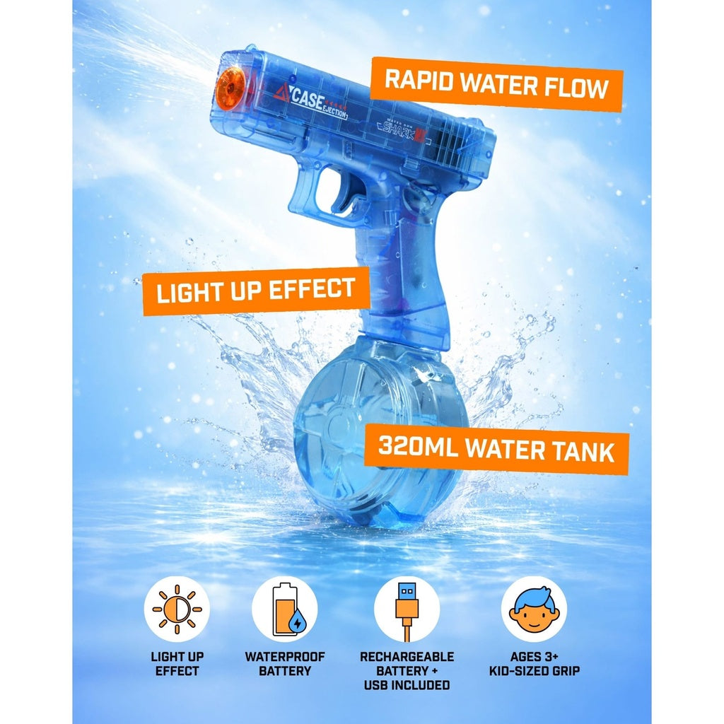 Evo-X Light Up Electric Rechargable Water Gun | EVW000201