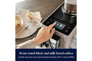 Delonghi Rivelia Bean To Cup Coffee Machine - Grey | EXAM440.55.G