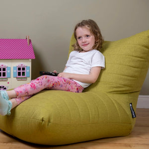 Elephant Boho Chair Bean Bag - Green | EBHGRE19