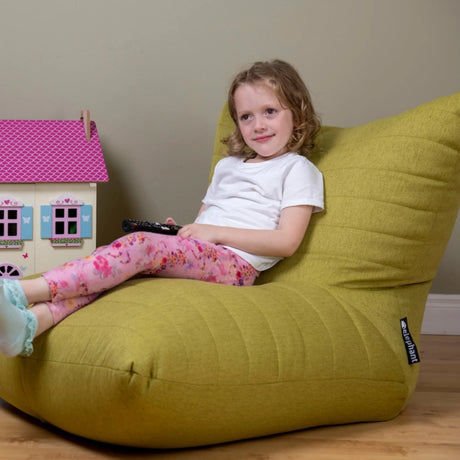 Elephant Boho Chair Bean Bag - Green | EBHGRE19