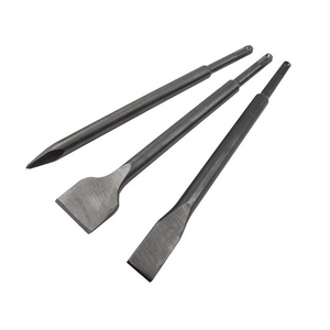 Faithfull 3 Piece SDS+ Chisel Bit Set | XMS25SDSSET