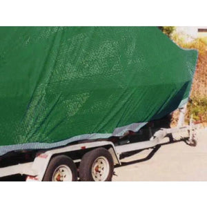 Faithfull Tarpaulin Green/Silver 5.4 Metre x 3.6 Metre ( 18ft x 12ft ) 80gsm | FAITARP1812
