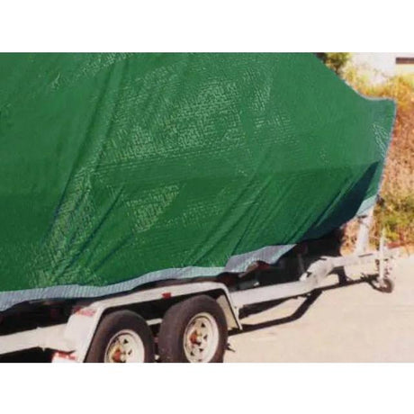Faithfull Tarpaulin Green/Silver 5.4 Metre x 3.6 Metre ( 18ft x 12ft ) 80gsm | FAITARP1812