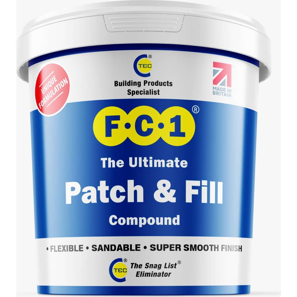 FC1 Patch and Fill Ultra Lightweight Wall Filler Filling Compound 1 Litre | FC1540108