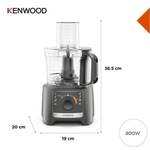 Kenwood Multipro Compact Food Processor and Blender -Slate Grey | FDP31.170GY