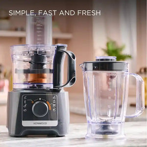 Kenwood Multipro Compact Food Processor and Blender -Slate Grey | FDP31.170GY