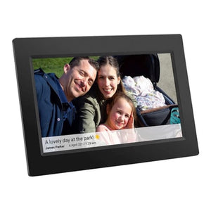Essentials Digital Photo Frame 10.1 Inch Touch Screen 16Gb with Wifi - Black | HN-DPF1006-EA