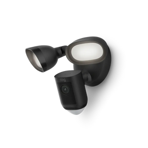 Ring Floodlight Wired Pro 2K WiFi Security Camera - Black | B0CG6T4QNH