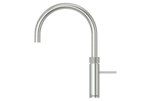 Quooker PRO3 Flex Round Boiling Water Kitchen Tap - Stainless Steel | FXRSST