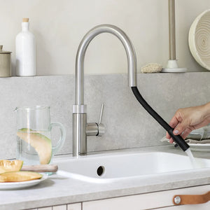 Quooker PRO3 Flex Boiling Water Kitchen Tap - Stainless Steel | 3XRVS