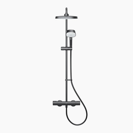 Mira Relate dual outlet mixer shower in a white Background 