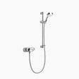 Single Outlet Mira mixer shower in a white background 