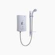 Mira single outlet electric shower in a white background