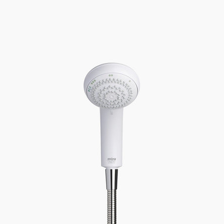 Mira single outlet electric shower in a white background