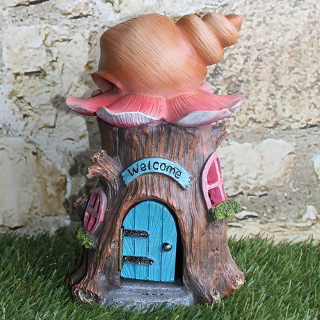 Magic Garden Snail House with Solar Light | GBL0179888