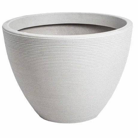 Strata Valencia Garden Planter Medium - Stone | GN585-STN