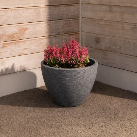 Strata Valencia Garden Planter Medium - Ash | GN585-ASH