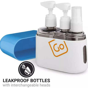 Go Travel Compact Travel Bottle set 3 in 1 | 664.101