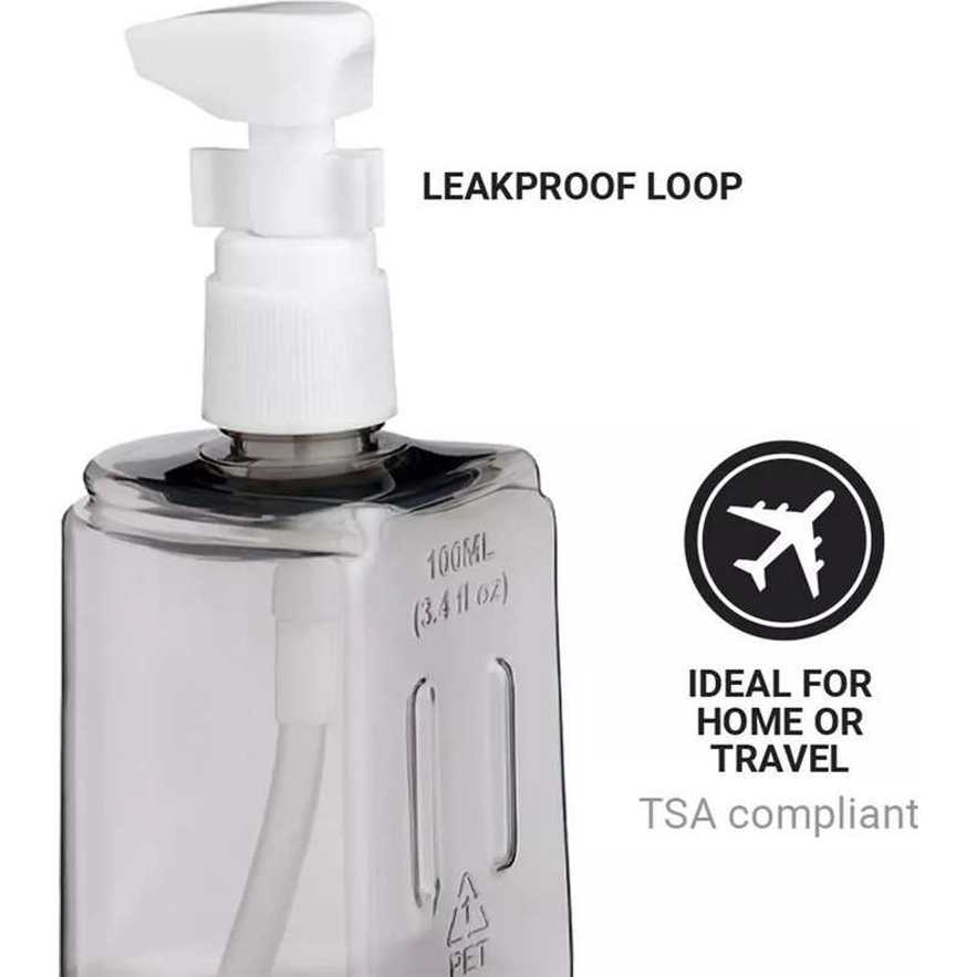 Go Travel Compact Travel Bottle set 3 in 1 | 664.101