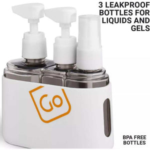 Go Travel Compact Travel Bottle set 3 in 1 | 664.101