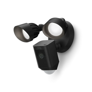 Ring Floodlight Wired Plus Wifi Security Camera - Black | B08F6HMZ7C