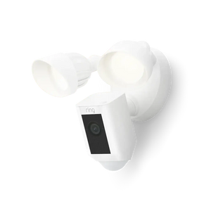 Ring Floodlight Wired Plus Wifi Security Camera - White | B08F6M24HK