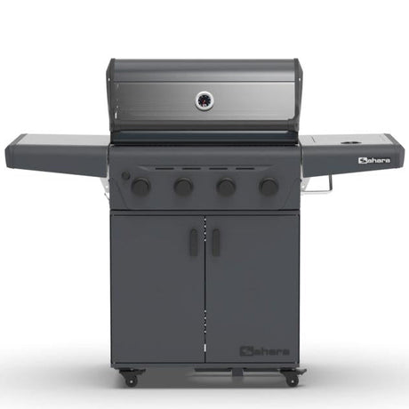 Sahara X450-S 4 Burner Gas BBQ - Black | X450S