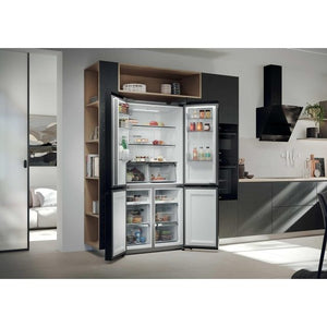 Haier Cube 90 3 Frost Free Multi Door Fridge Freezer - Slate Black | HCR39F19ENPT