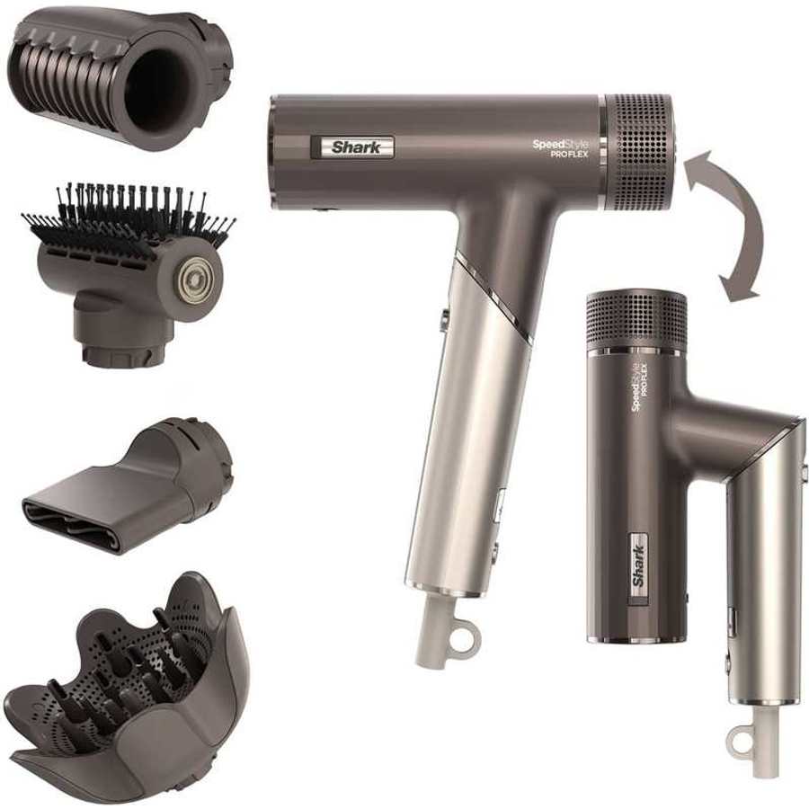 Shark SpeedStyle Pro FLEX 4 in 1 High Velocity Hair Dryer System | HD542UK