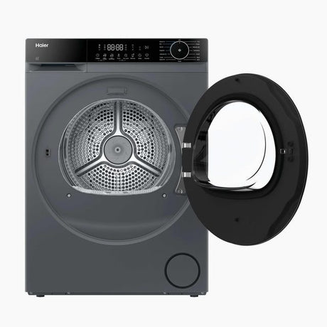 Haier X Series 5 9 kg Heat Pump Tumble Dryer with Wifi - Graphite | HD90-D357GU1-UK