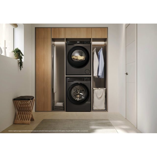 X Series 5 9 kg Heat Pump Tumble Dryer with Wifi - Graphite | HD90-D357GU1-UK
