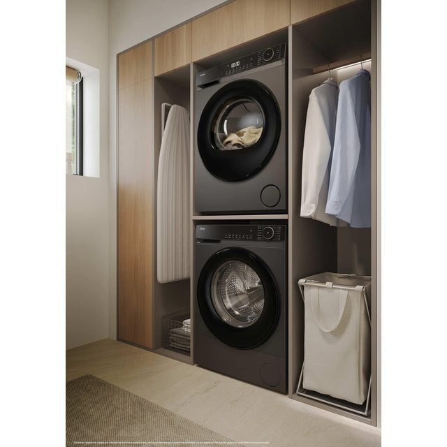 X Series 5 9 kg Heat Pump Tumble Dryer with Wifi - Graphite | HD90-D357GU1-UK
