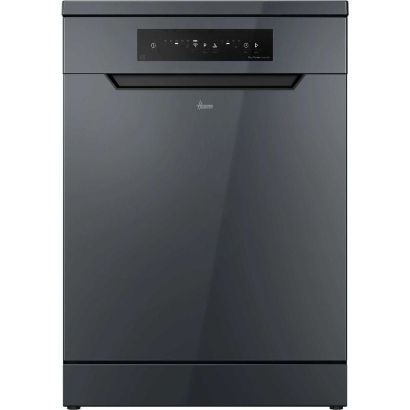 Hoover H-Dish 14 Place 60cm Dishwasher - Graphite | HFP4C7E0A-80