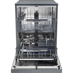 Hoover H-Dish 14 Place 60cm Dishwasher - Graphite | HFP4C7E0A-80