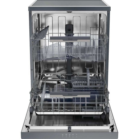 Hoover H-Dish 14 Place 60cm Dishwasher - Graphite | HFP4C7E0A-80