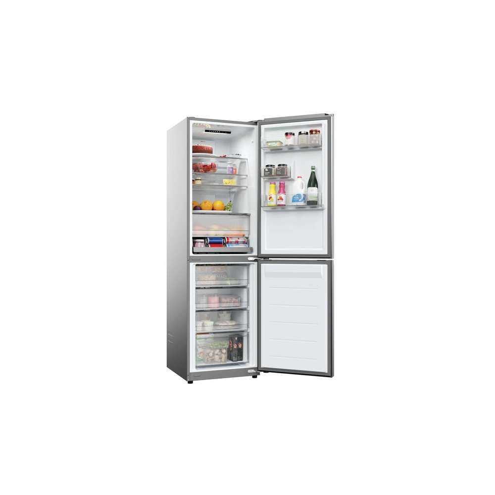 Hoover 185cm 60/40 Fridge Freezer - Inox | HONCQ3T518ENXK