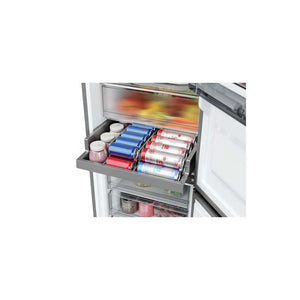 Hoover 185cm 60/40 Fridge Freezer - Inox | HONCQ3T518ENXK