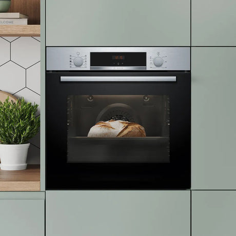 Bosch Series 4 Built in Single Oven - Stainless Steel | HQA534BS3B