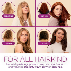 Shark SmoothStyle Hot Brush & Smoothing Comb | HT202UK