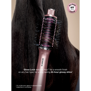 Shark Glossi Hot Brush and Air Glosser - Peony Pink | HT302UKPK