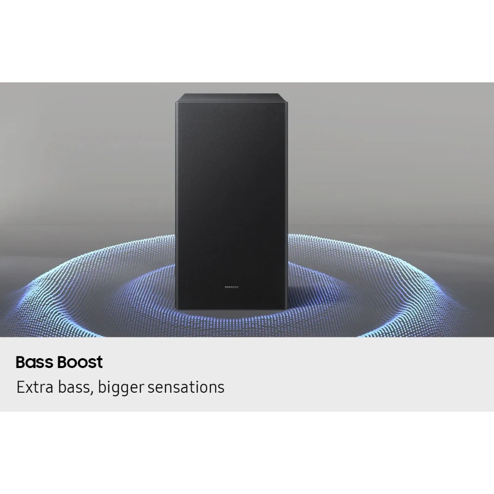 Samsung B450F 2.1ch B Series Soundbar with Subwoofer  -Titan Black | HW-B450F/XU
