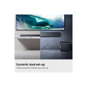 Samsung QS750F 5.1.2CH Soundbar with Subwoofer - Titan Black | HW-QS750F/XU