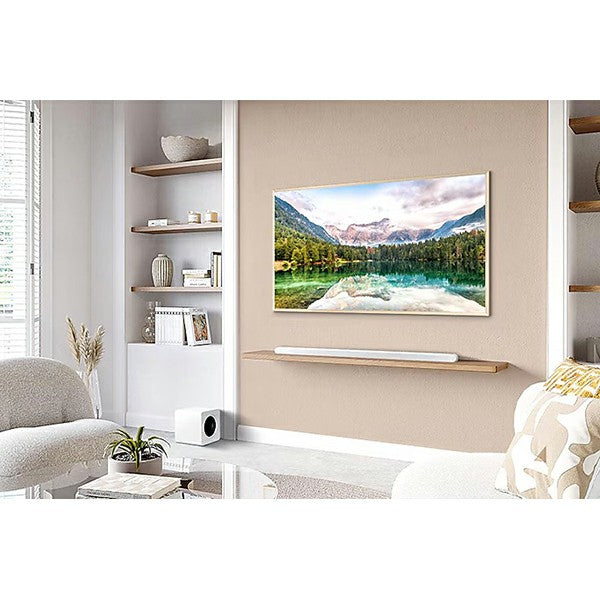 Samsung S800D Ultra Slim Lifestyle Soundbar with Subwoofer with Dolby Atmos - White | HW-S800D/XU